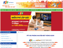 Tablet Screenshot of fpthaiphong.vn